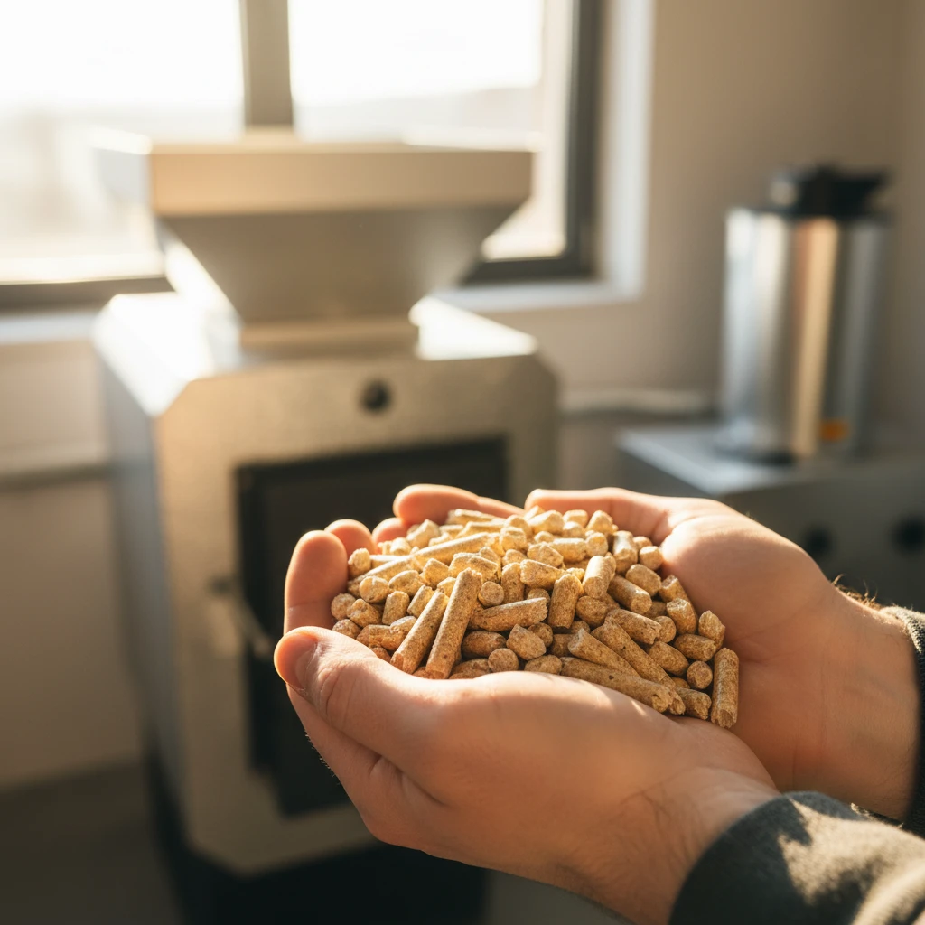 Granules de bois pour chaudiere a pellets